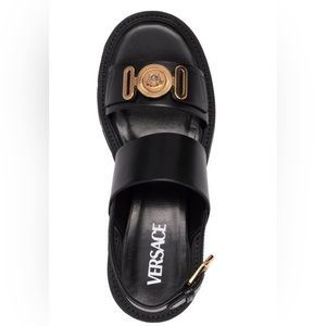 VERSACE
Biggie Medusa leather sandals EU 41 US 11